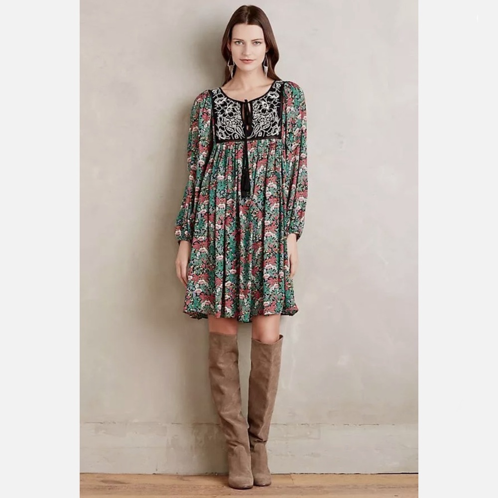 Anthropologie FLOREAT Ottavea floral dress, S. - Picture 2 of 12